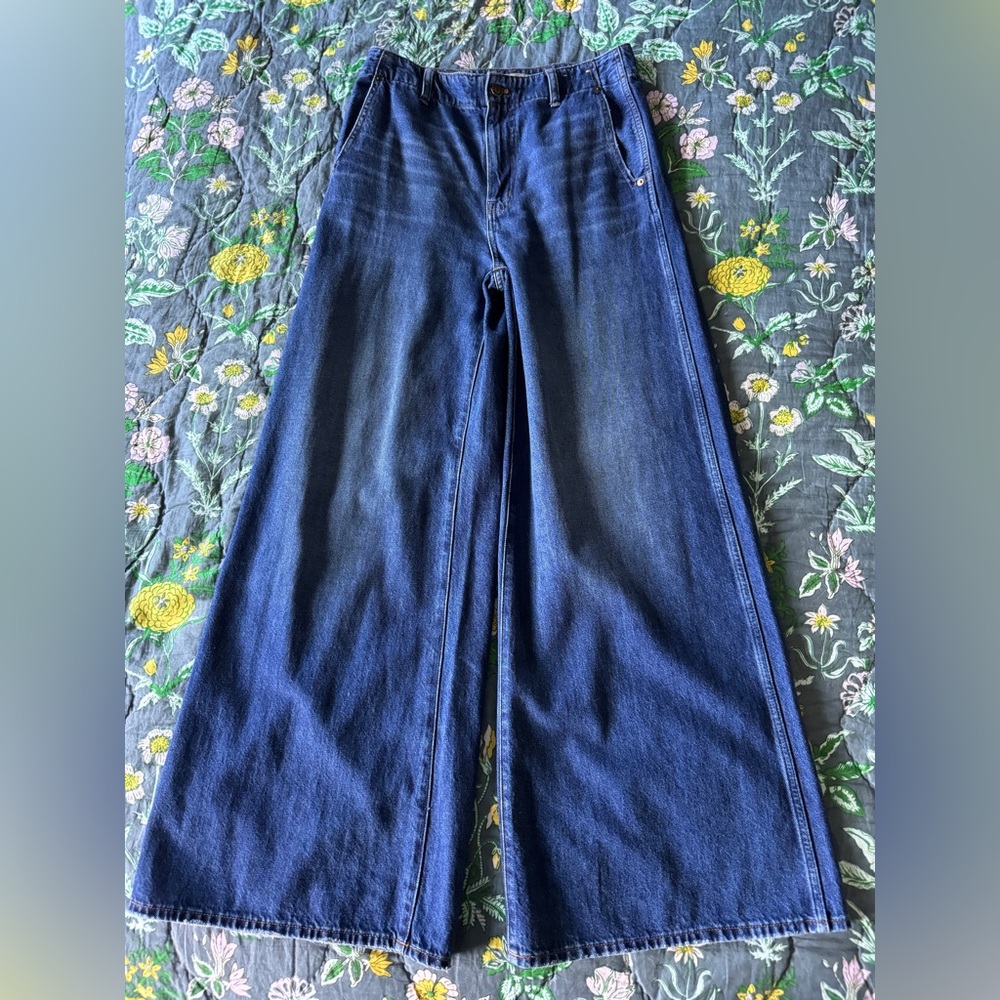 Madewell | Wide Sweep Denim Trousers